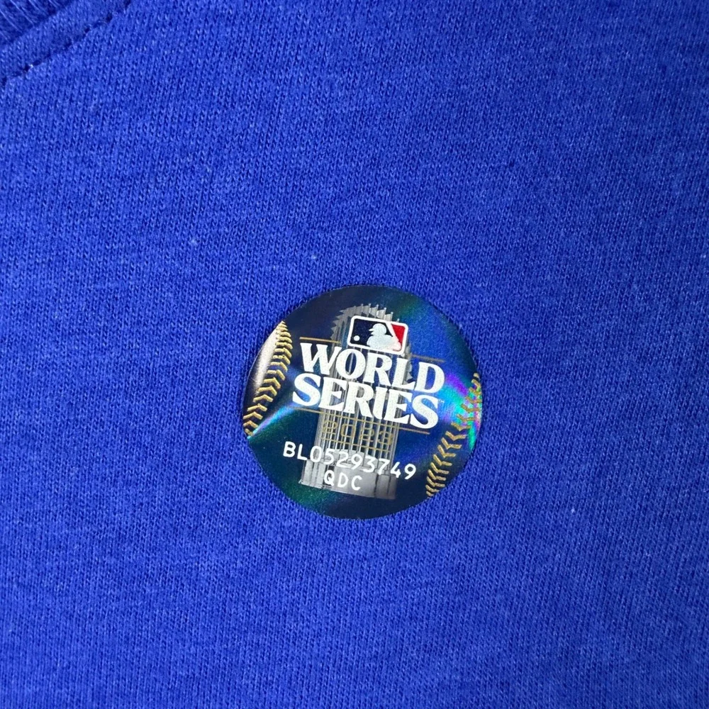 Nike Texas Rangers 2023 World Series Champions Blue T-Shirt Mens XXL MLB Tee